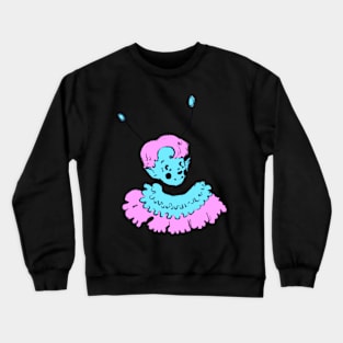 Bug Fairy Portrait Sticker Crewneck Sweatshirt